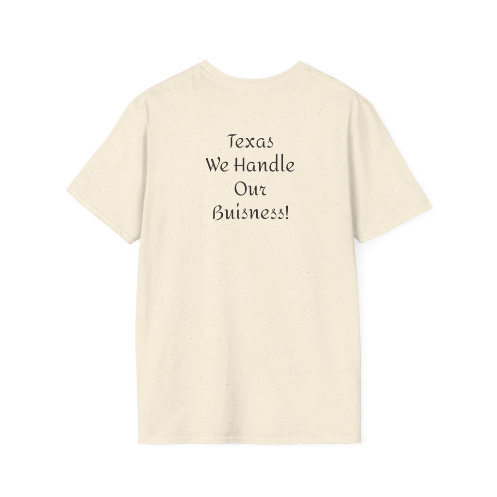 Texas Script T-Shirt — Minimal State Pride Tee