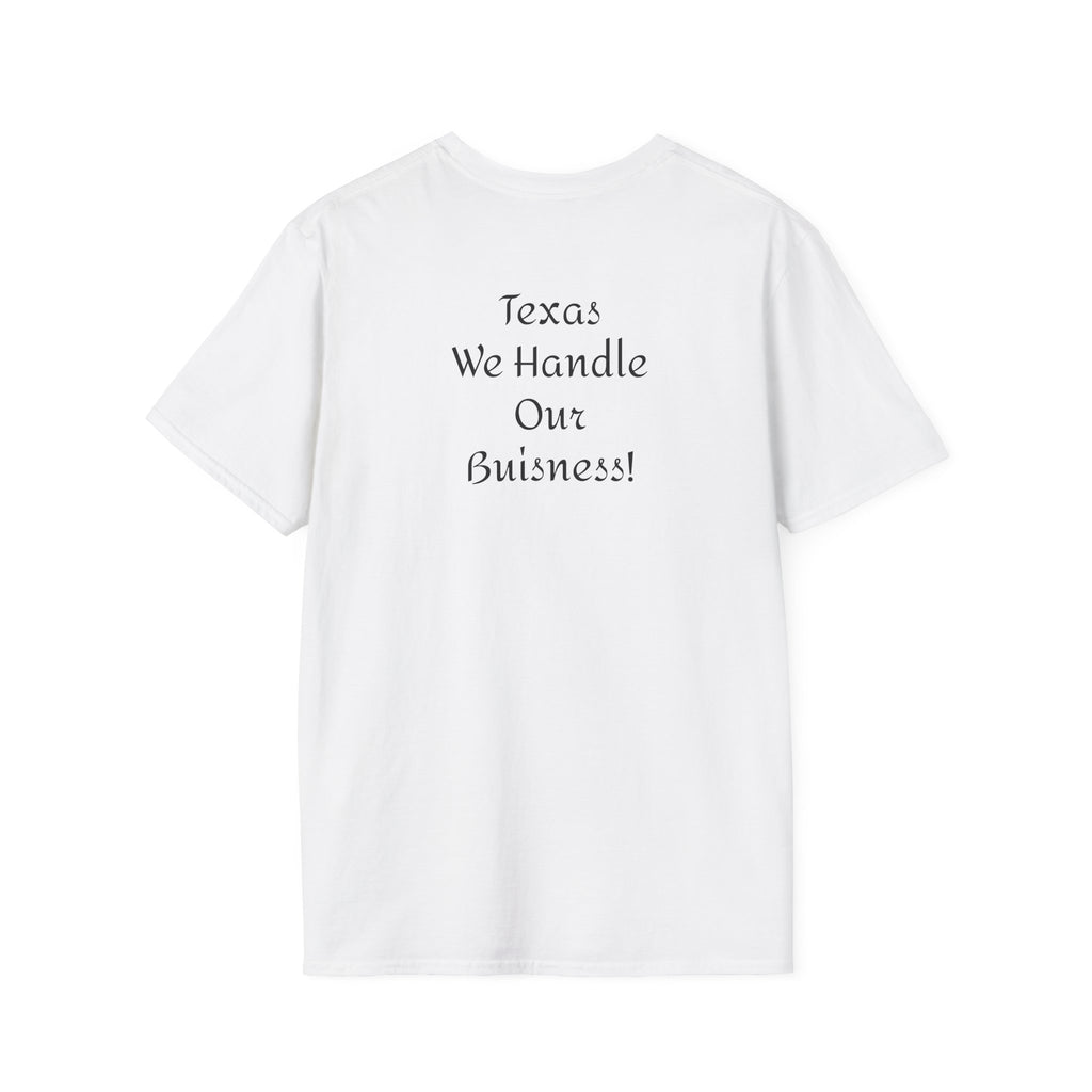 Texas Script T-Shirt — Minimal State Pride Tee