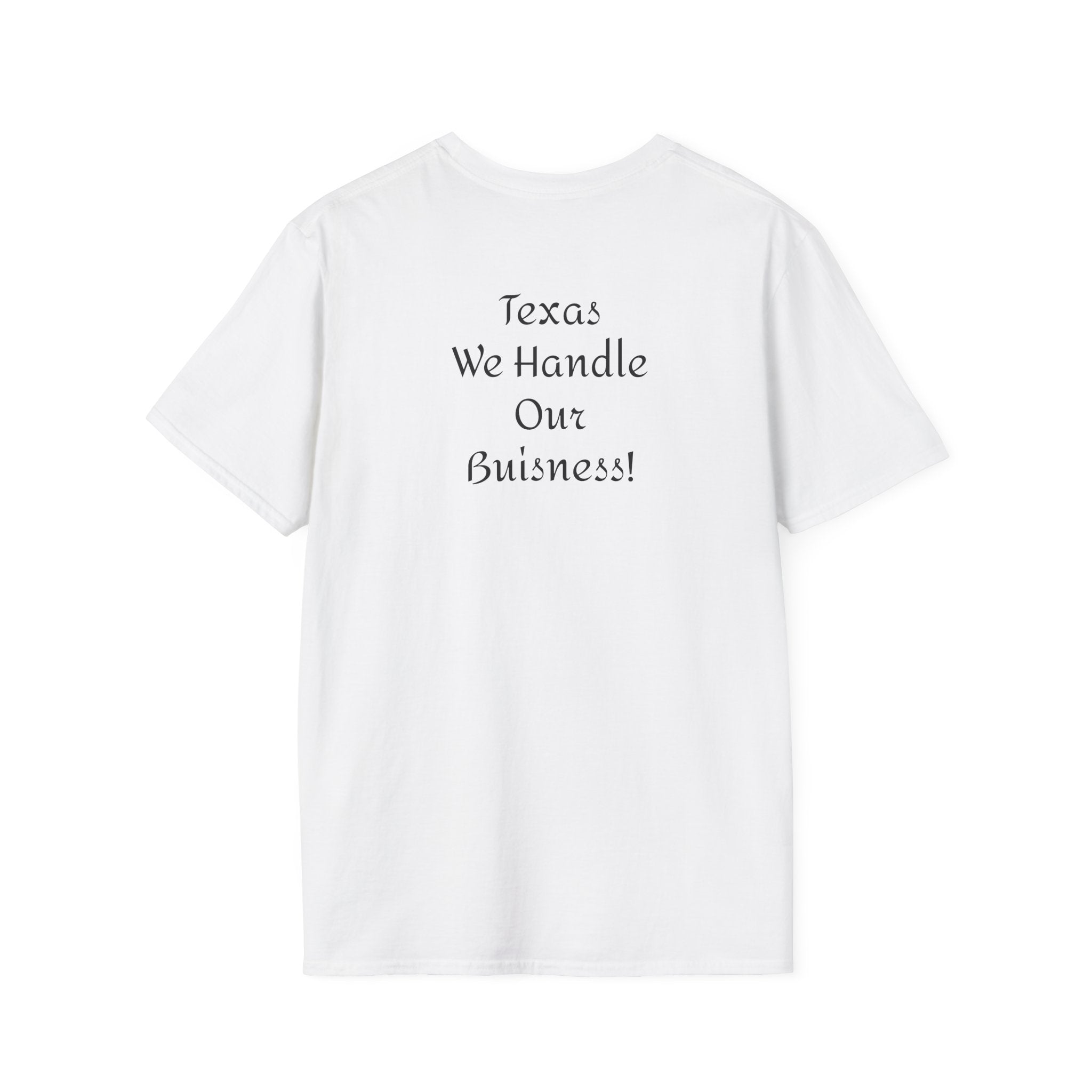 Texas Script T-Shirt — Minimal State Pride Tee