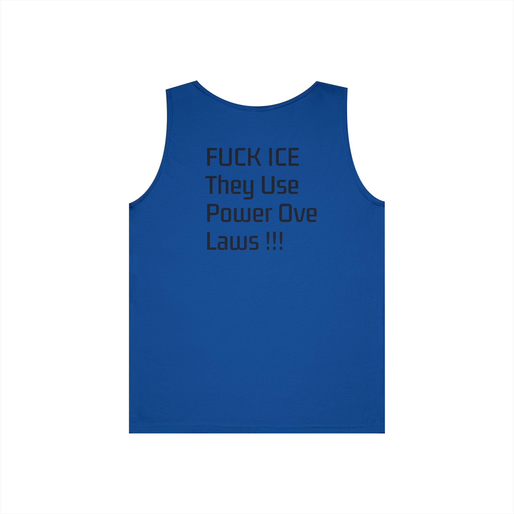 Tank Top — “FUCK ICE” Bold Statement Protest Vest