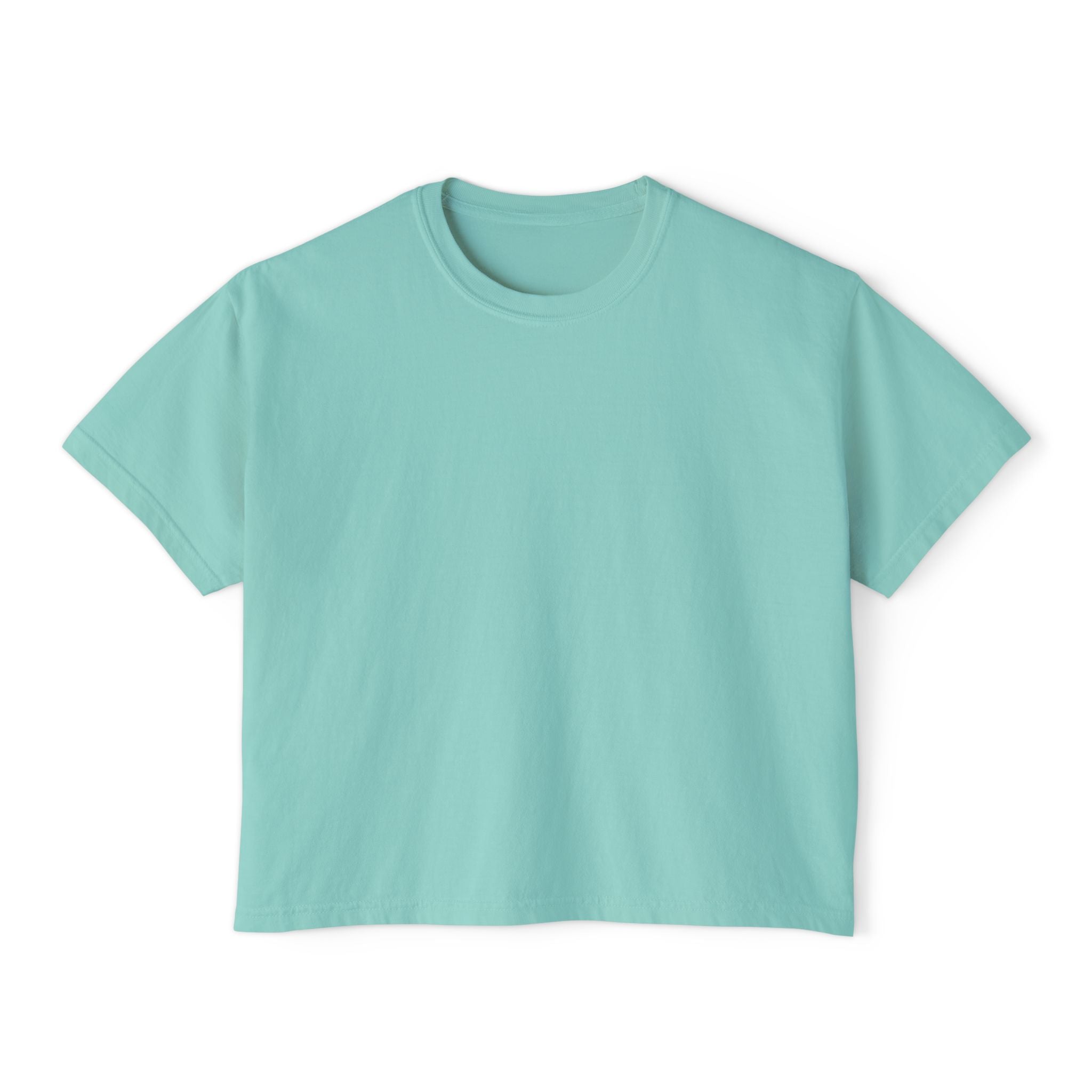 Women's Boxy Tee — “No Boys Are Worth My Education” Feminist Statement Shirt