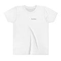 Youth Tee "Caution..." Back Quote — Protective Family Message Shirt