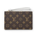 Luxury Monogram Clutch Bag — Designer-Inspired Wristlet Purse