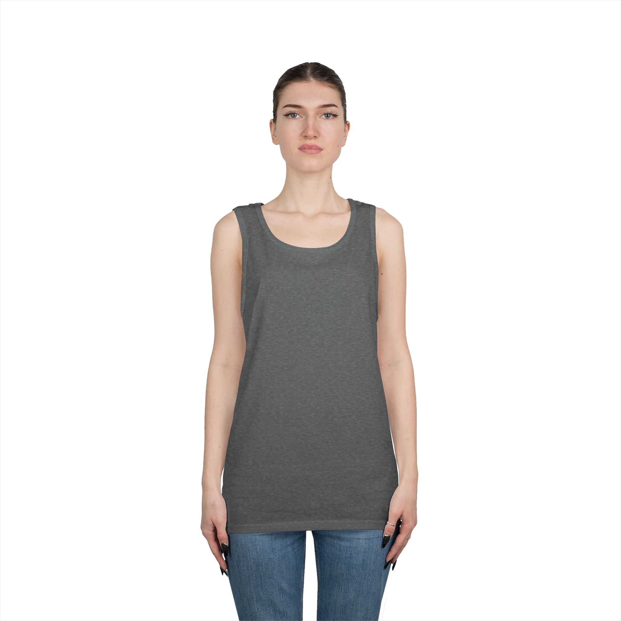 Tank Top — "I Have a Crazy Wife I'm Not Afraid to Use Her!" Funny Couples Graphic Tank