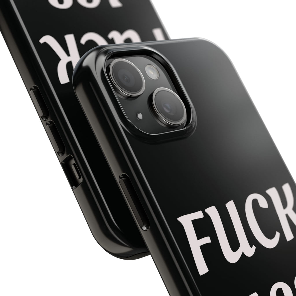 Phone Case — Bold “FUCK ICE” Political Statement Protective Case