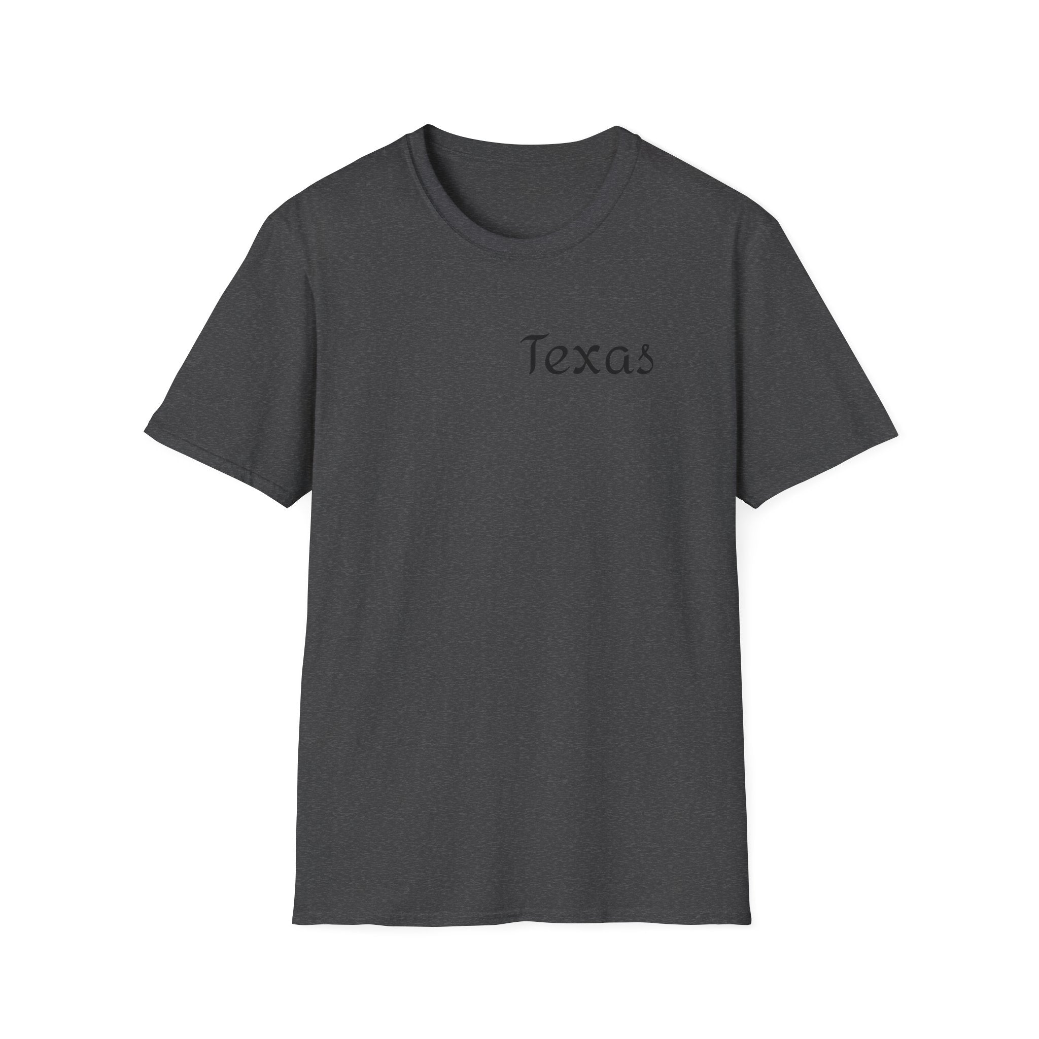 Texas Script T-Shirt — Minimal State Pride Tee