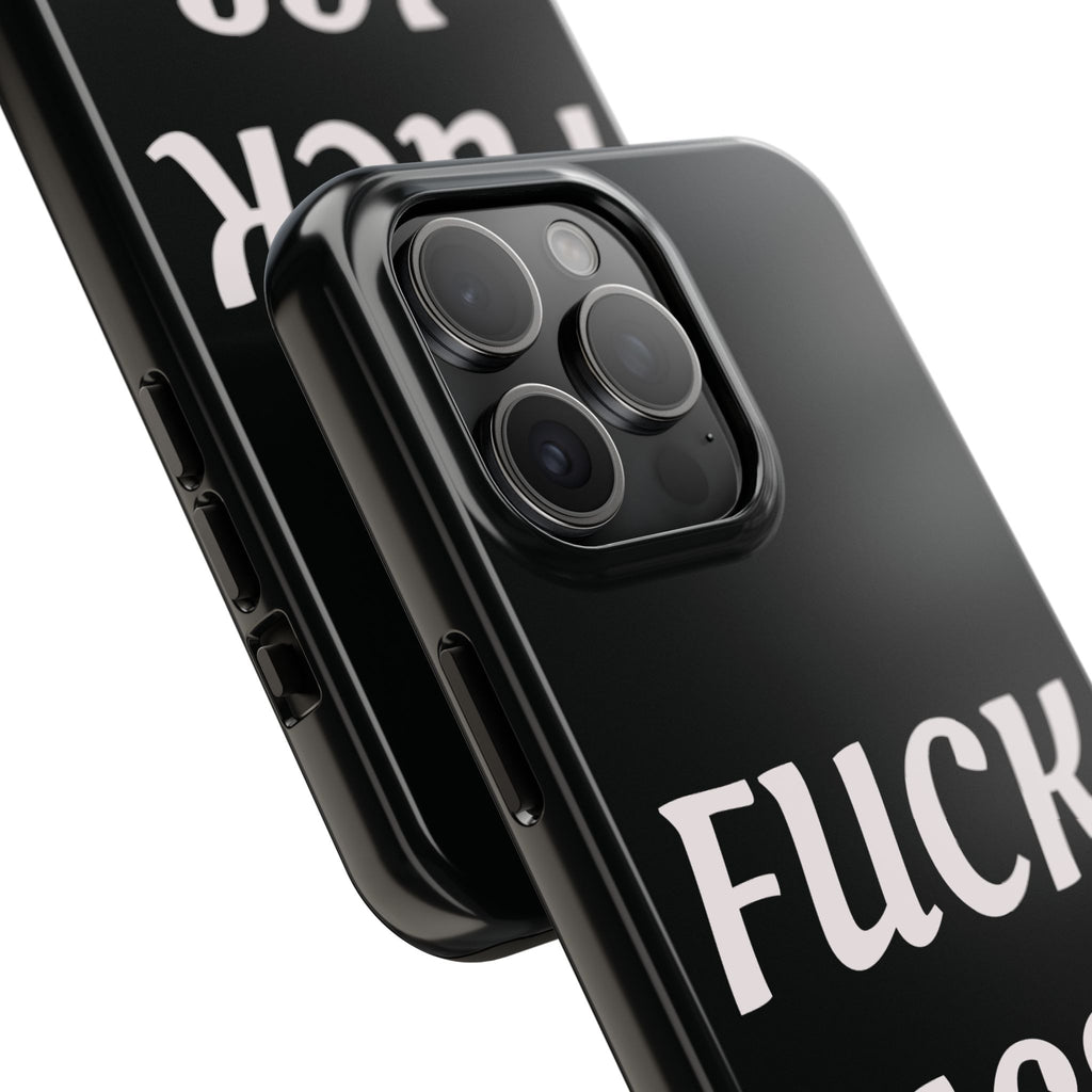Phone Case — Bold “FUCK ICE” Political Statement Protective Case