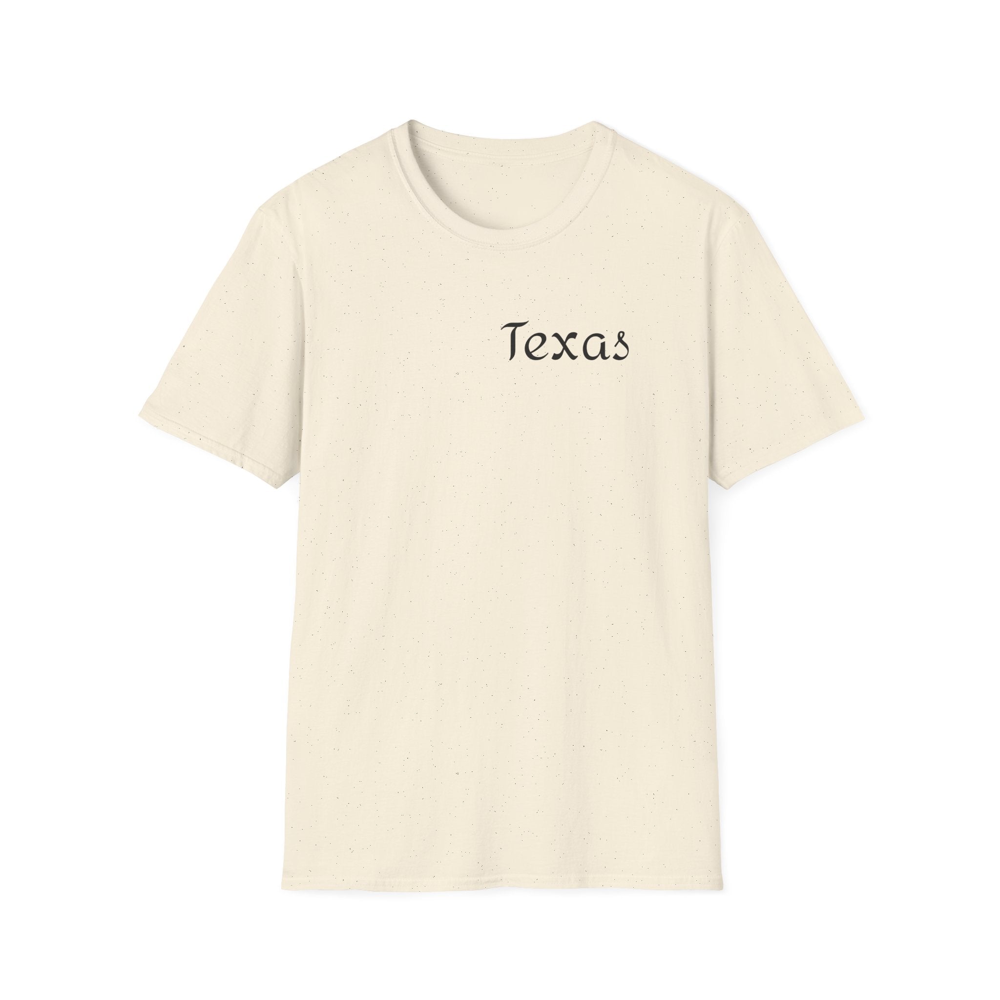 Texas Script T-Shirt — Minimal State Pride Tee
