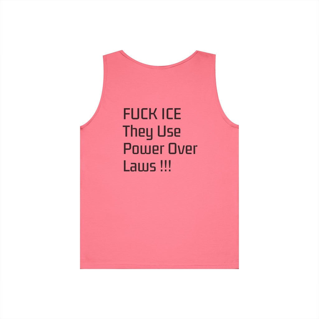 Tank Top — “FUCK ICE” Bold Statement Protest Vest