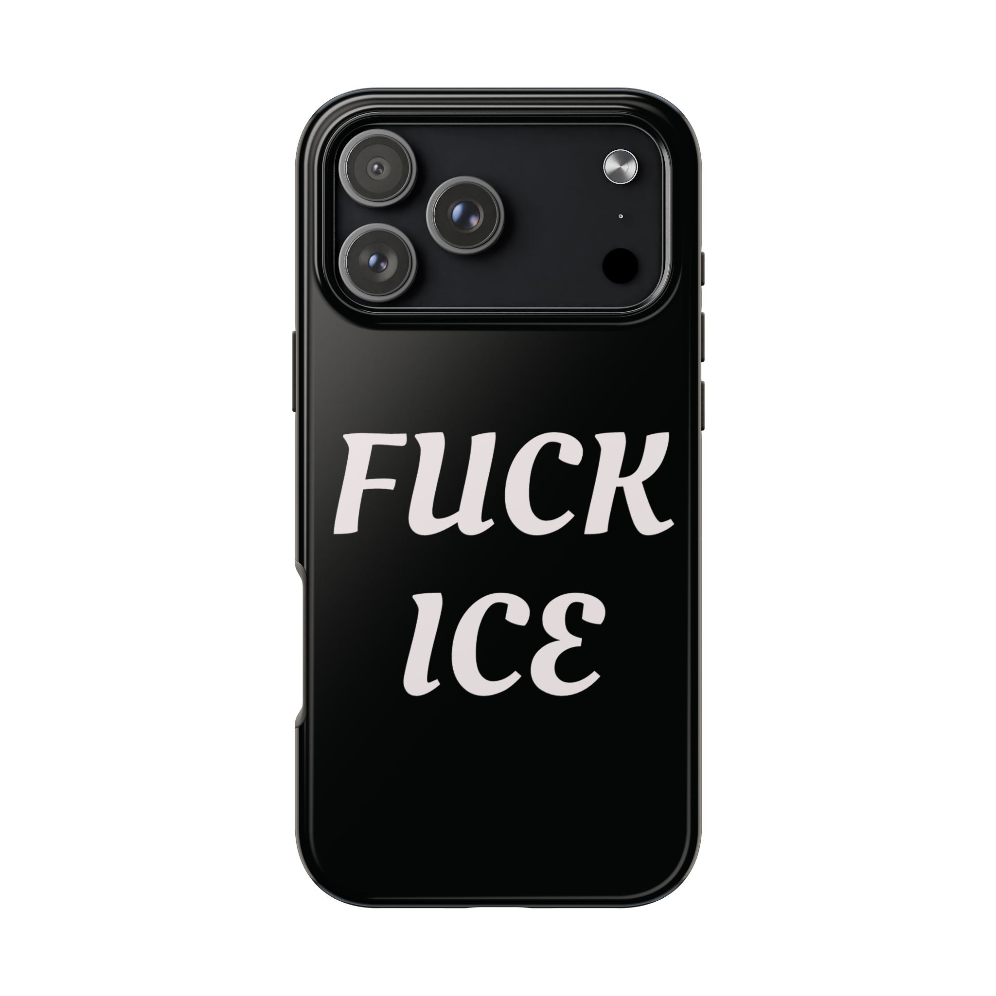 Phone Case — Bold “FUCK ICE” Political Statement Protective Case