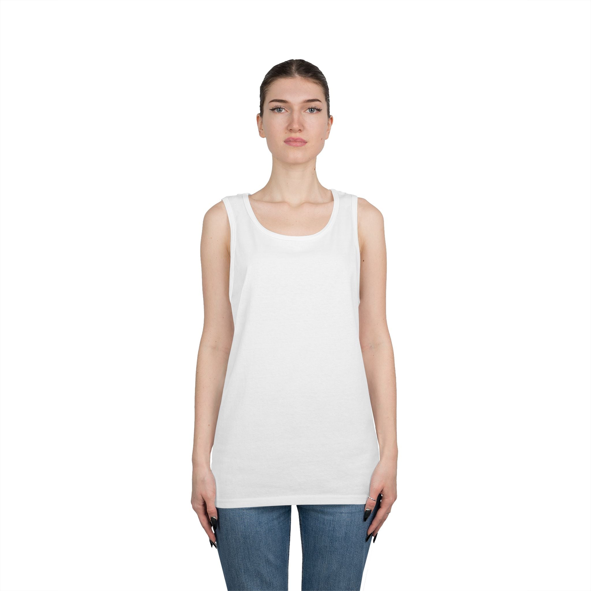 Tank Top — "I Have a Crazy Wife I'm Not Afraid to Use Her!" Funny Couples Graphic Tank
