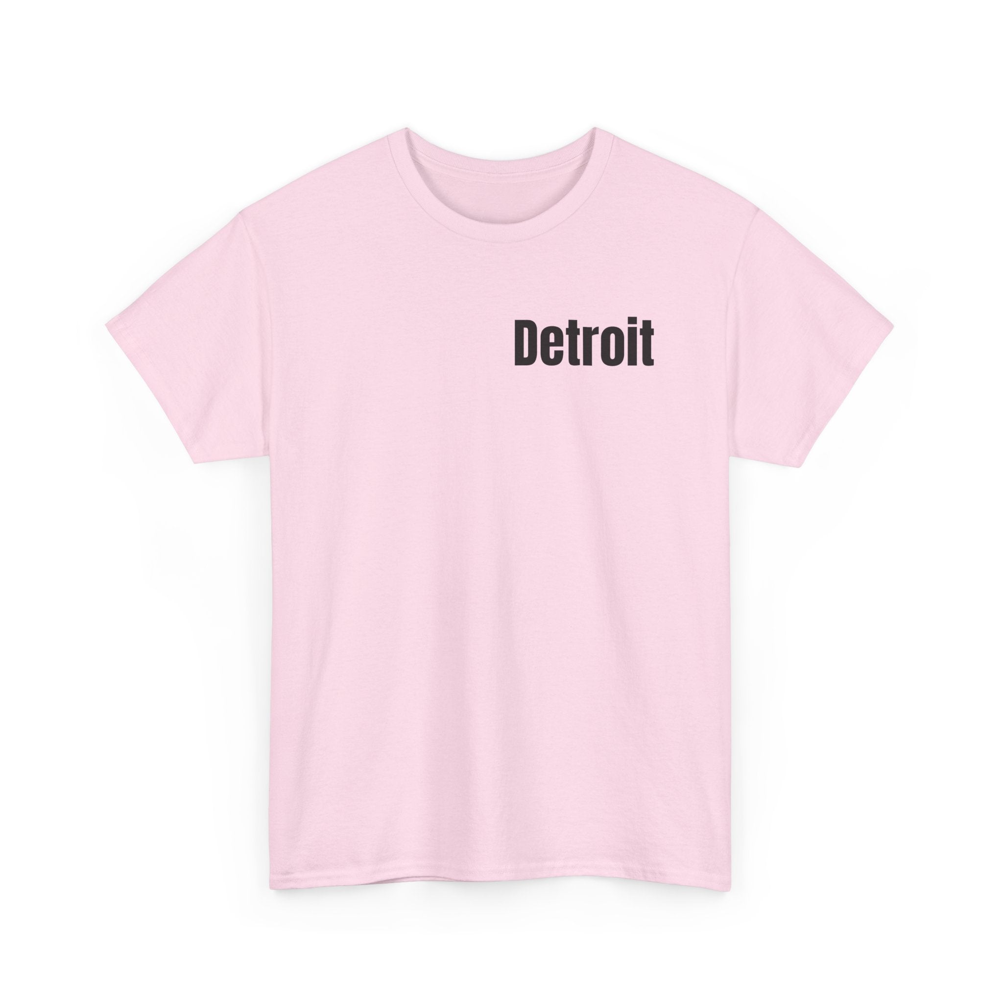 Detroit Born & Raised T‑Shirt — 'Born & Raised in Detroit, Don't F**k Around & Find Out' City Pride Tee