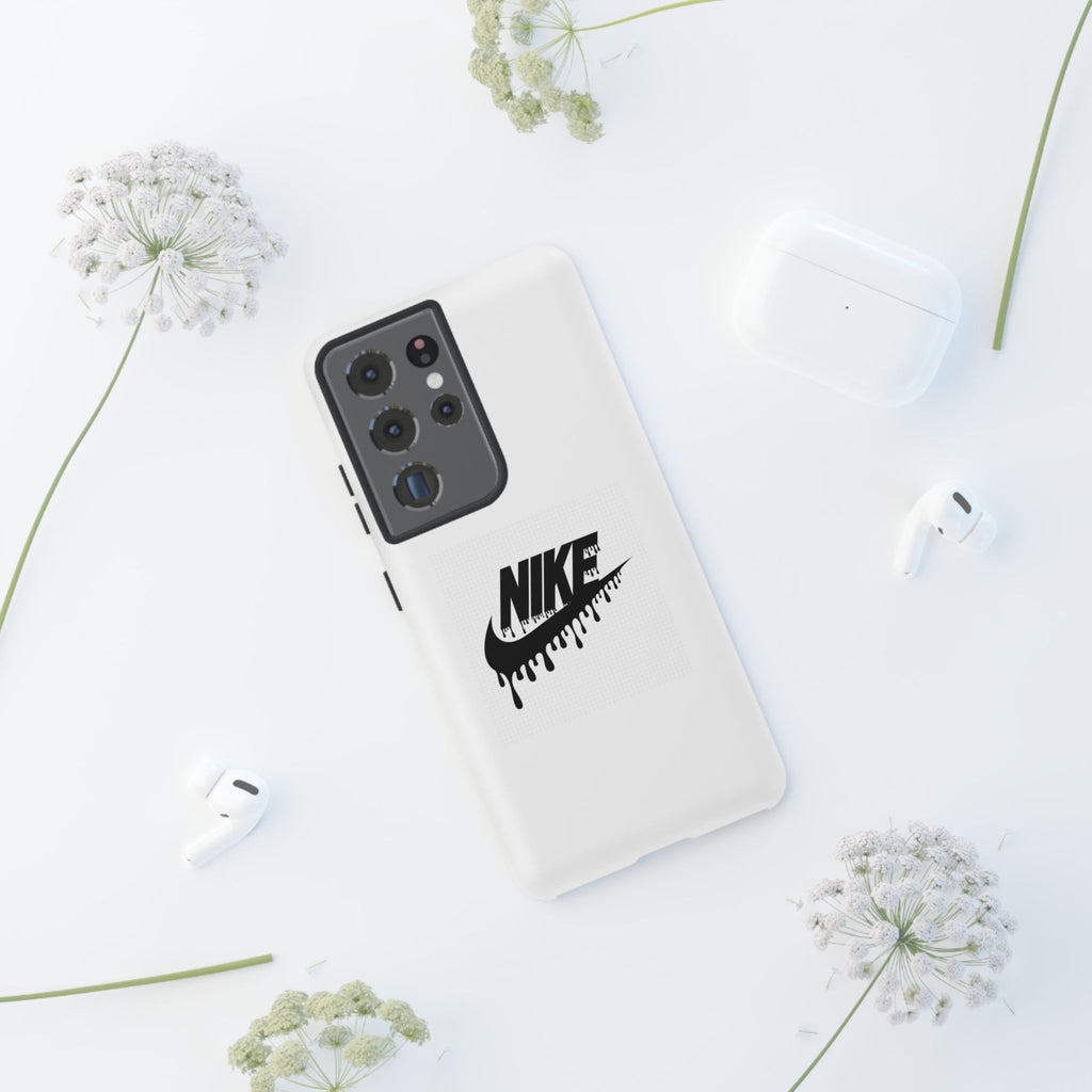 Phone Case — Dripping Nike Swoosh Graphic Tough Protective Case