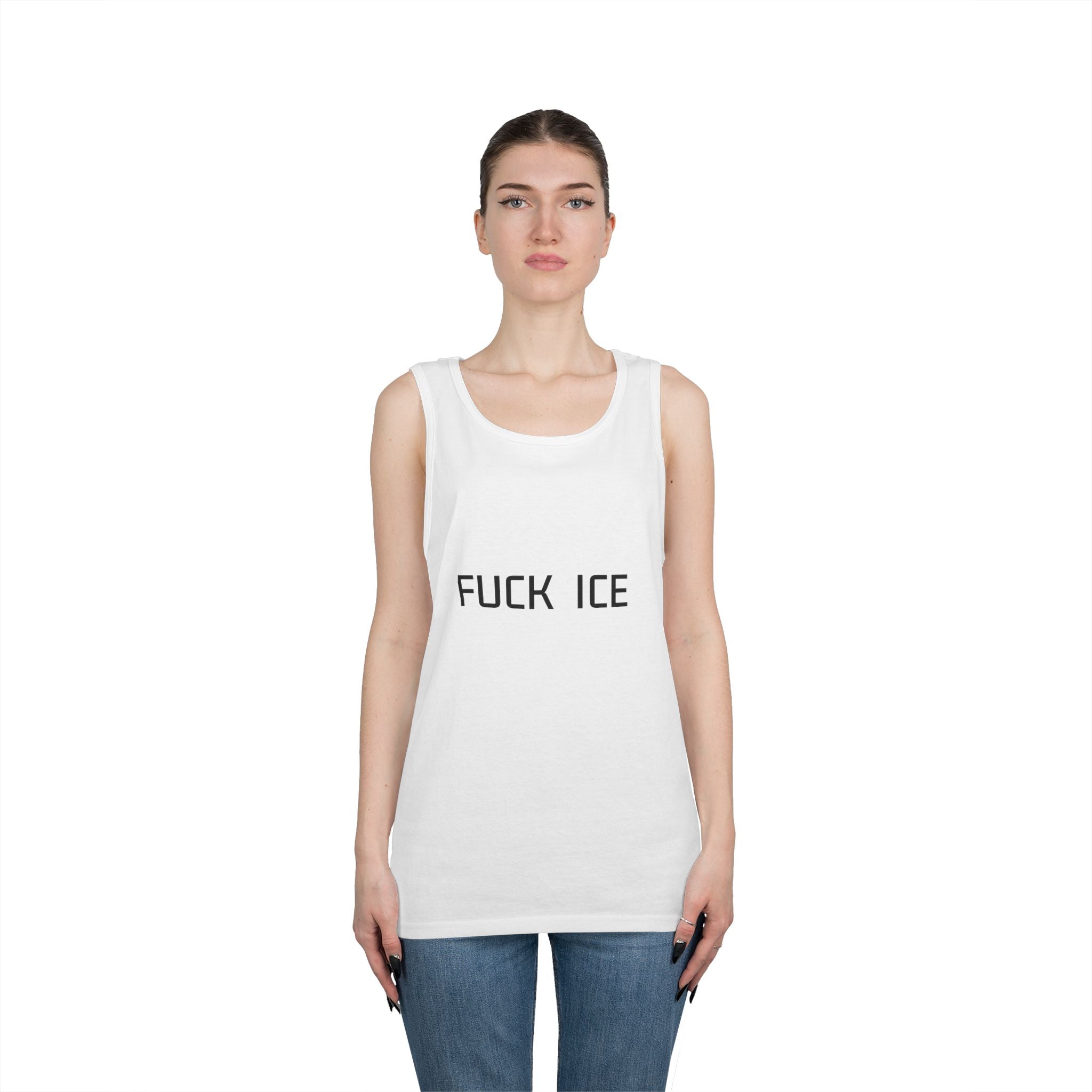 Tank Top — “FUCK ICE” Bold Statement Protest Vest
