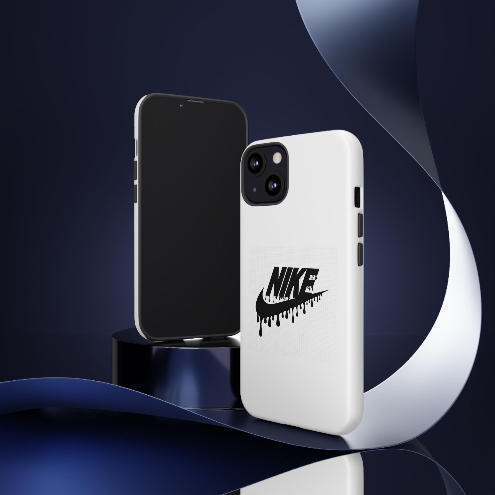 Phone Case — Dripping Nike Swoosh Graphic Tough Protective Case