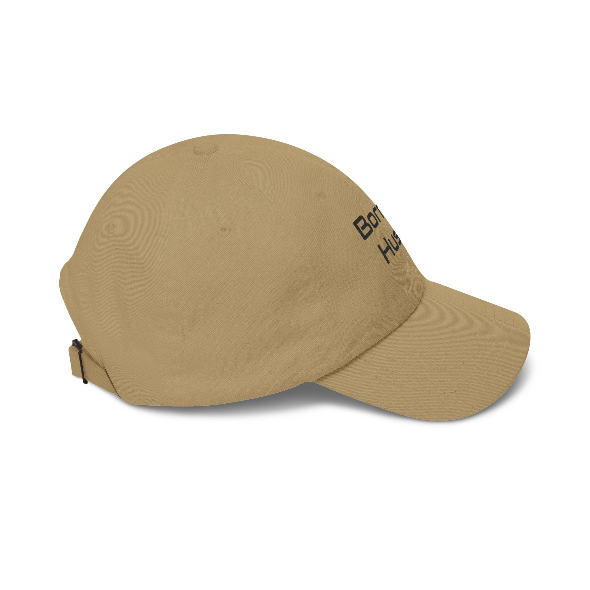 Born to Hustle Dad Cap – Embroidered Motivational Baseball Hat