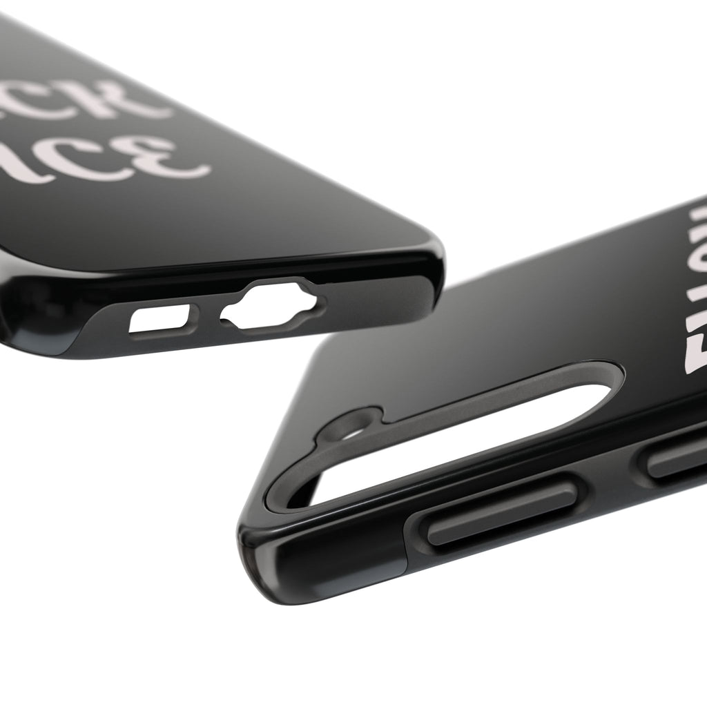 Phone Case — Bold “FUCK ICE” Political Statement Protective Case