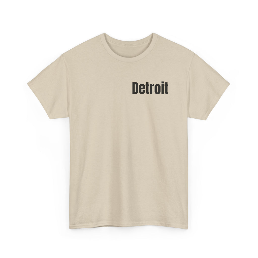 Detroit Born & Raised T‑Shirt — 'Born & Raised in Detroit, Don't F**k Around & Find Out' City Pride Tee