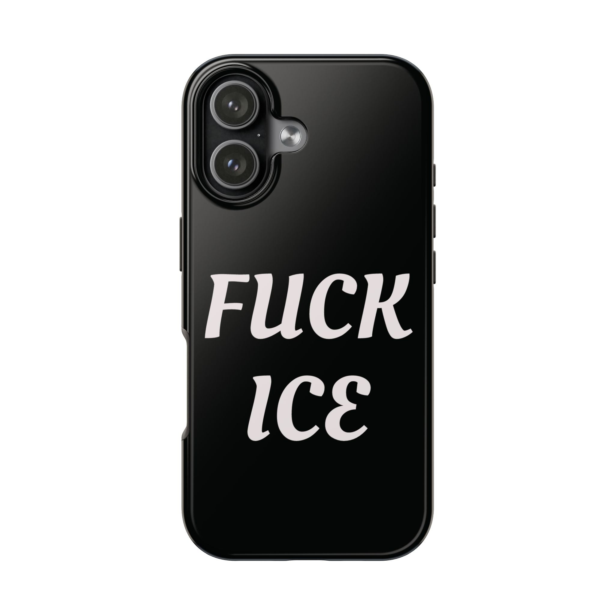 Phone Case — Bold “FUCK ICE” Political Statement Protective Case