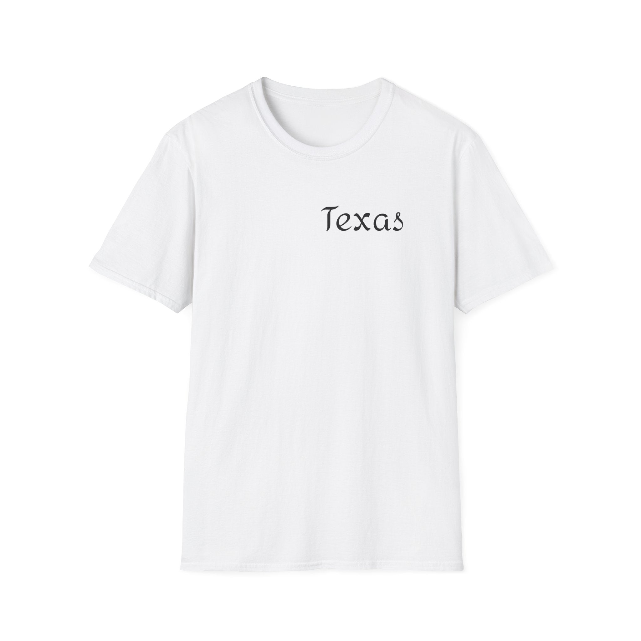 Texas Script T-Shirt — Minimal State Pride Tee