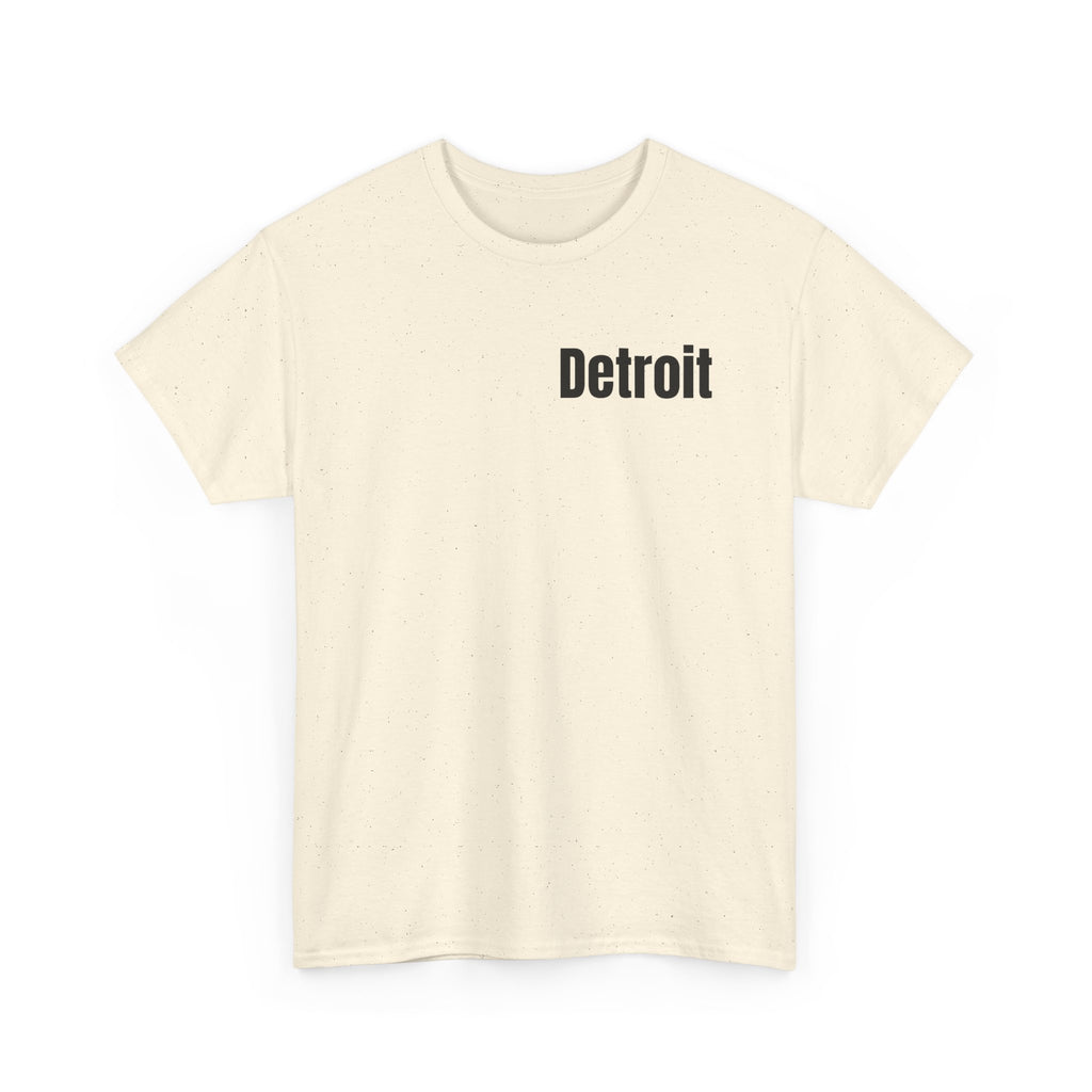 Detroit Born & Raised T‑Shirt — 'Born & Raised in Detroit, Don't F**k Around & Find Out' City Pride Tee