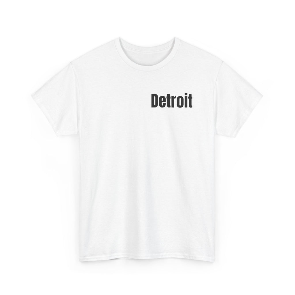 Detroit Born & Raised T‑Shirt — 'Born & Raised in Detroit, Don't F**k Around & Find Out' City Pride Tee