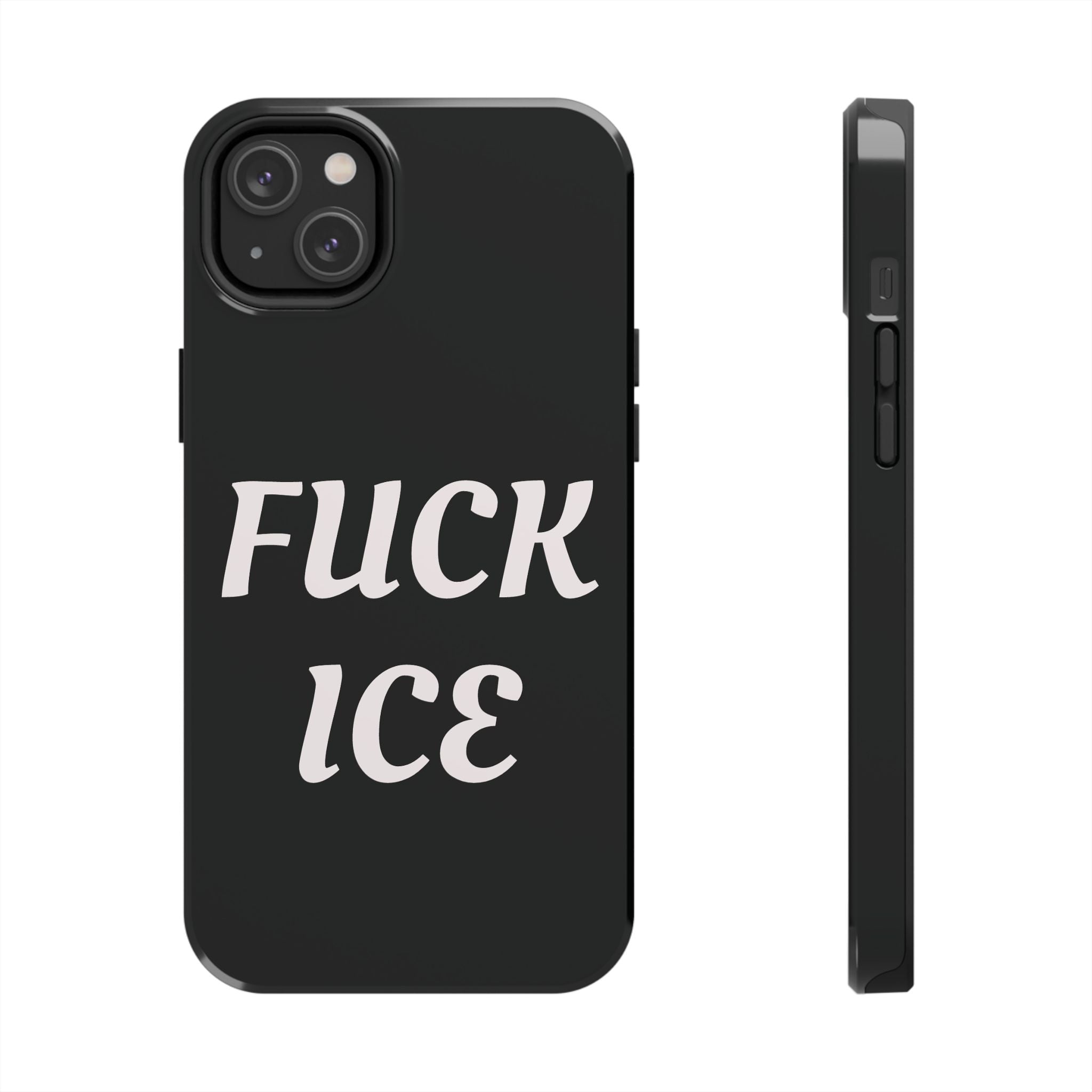 Phone Case — Bold “FUCK ICE” Political Statement Protective Case