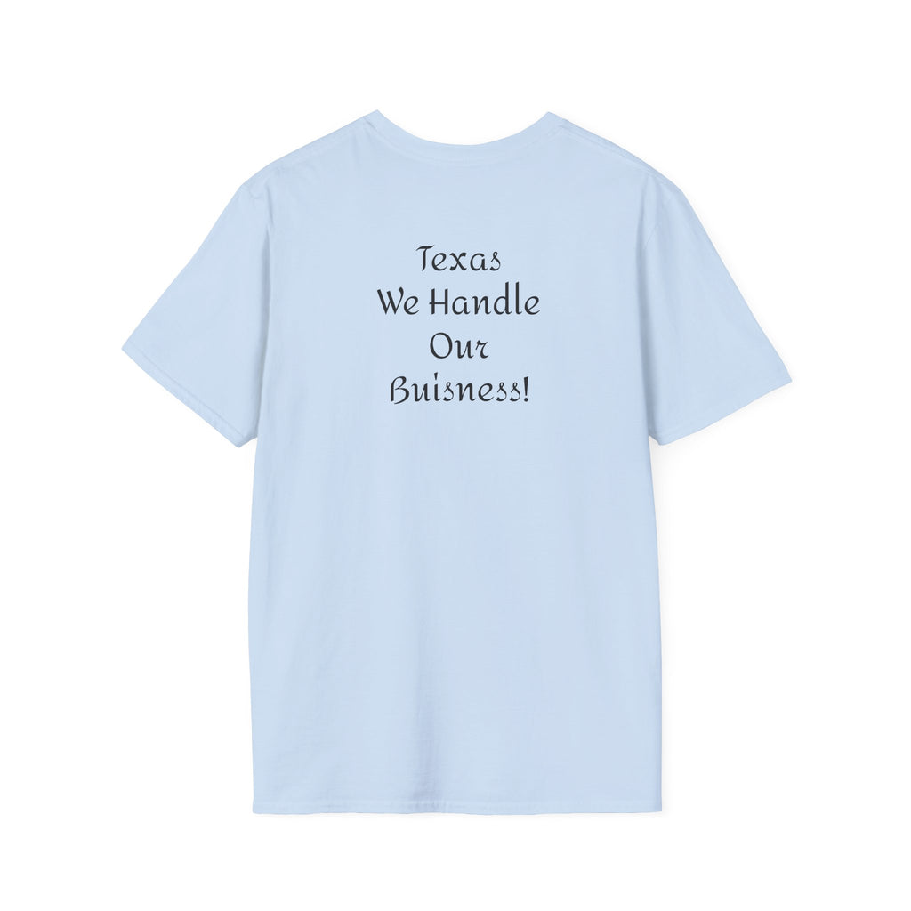 Texas Script T-Shirt — Minimal State Pride Tee