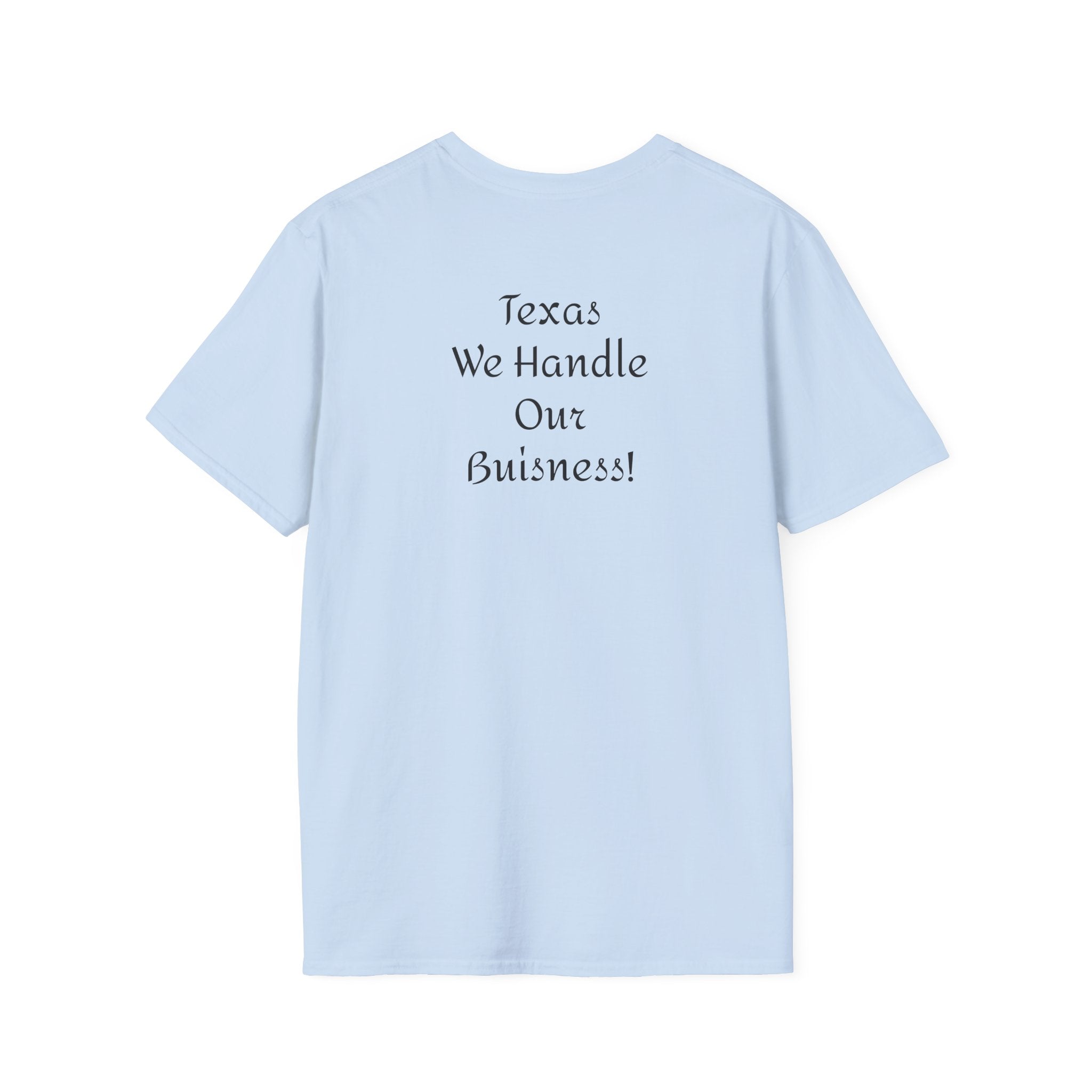 Texas Script T-Shirt — Minimal State Pride Tee