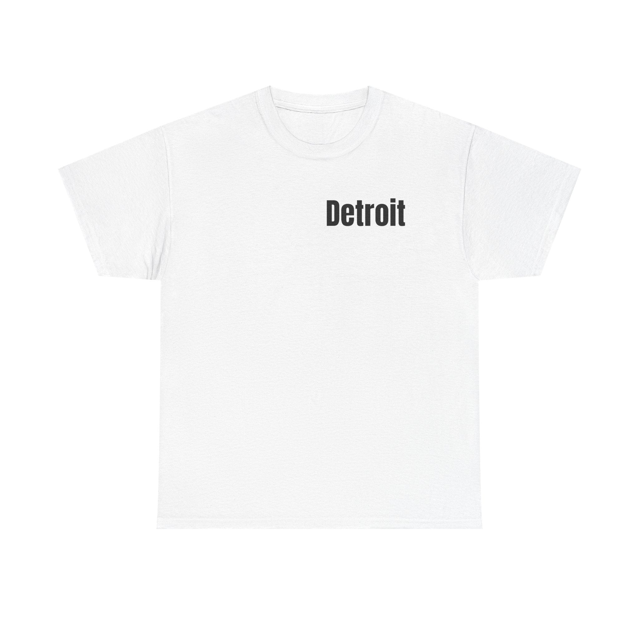 Detroit Born & Raised T‑Shirt — 'Born & Raised in Detroit, Don't F**k Around & Find Out' City Pride Tee