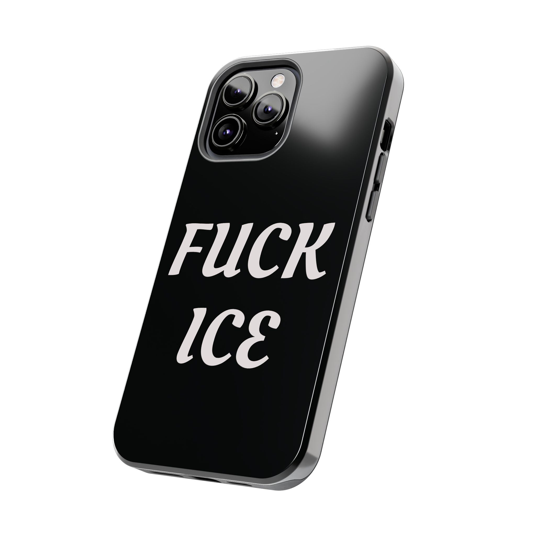 Phone Case — Bold “FUCK ICE” Political Statement Protective Case