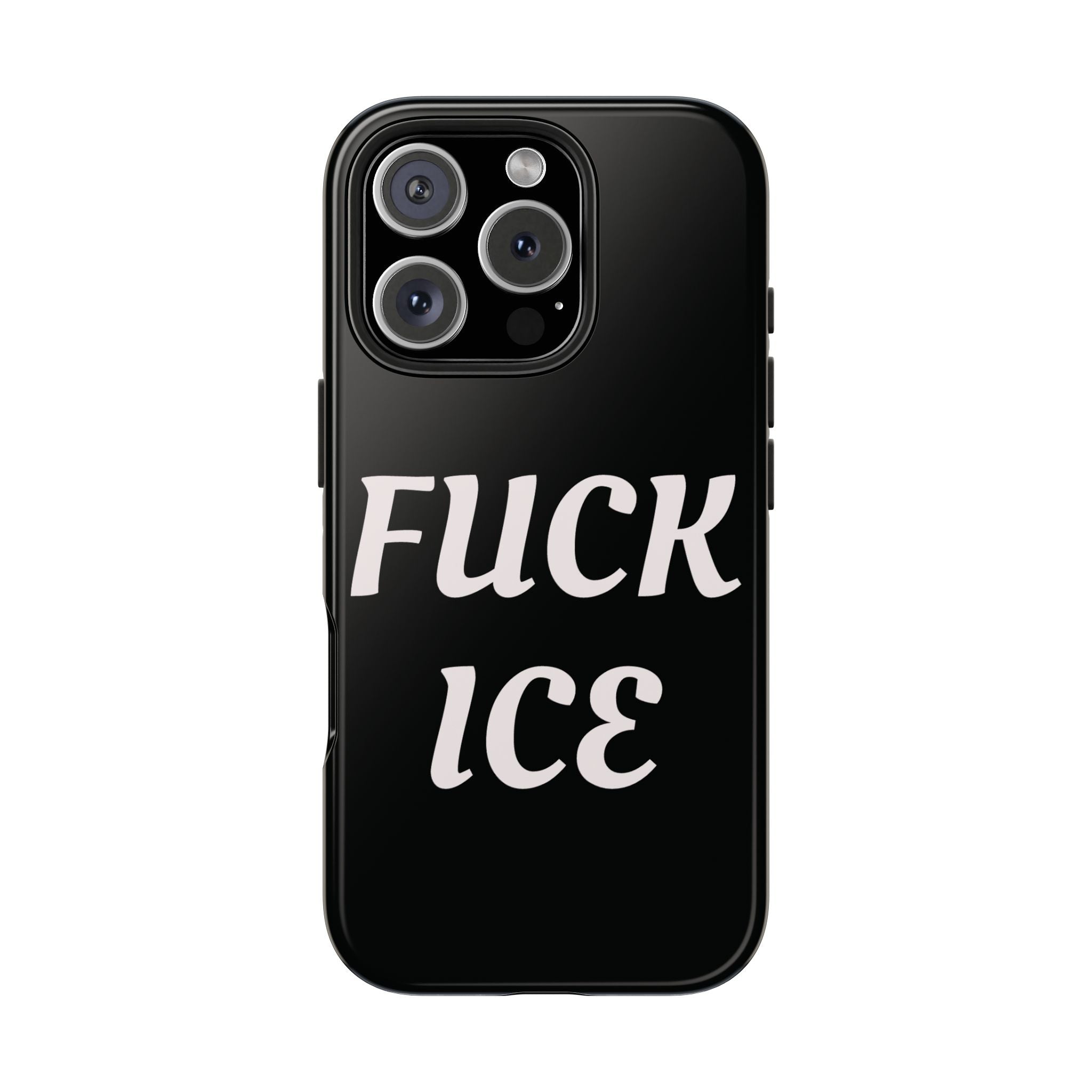 Phone Case — Bold “FUCK ICE” Political Statement Protective Case
