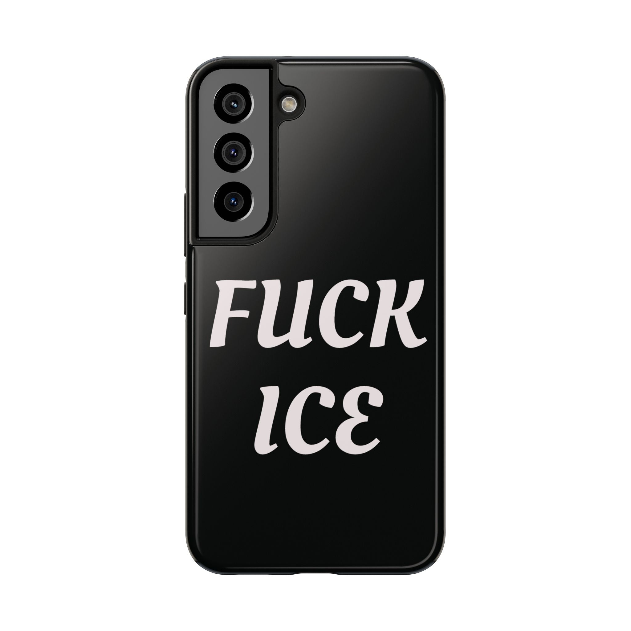 Phone Case — Bold “FUCK ICE” Political Statement Protective Case
