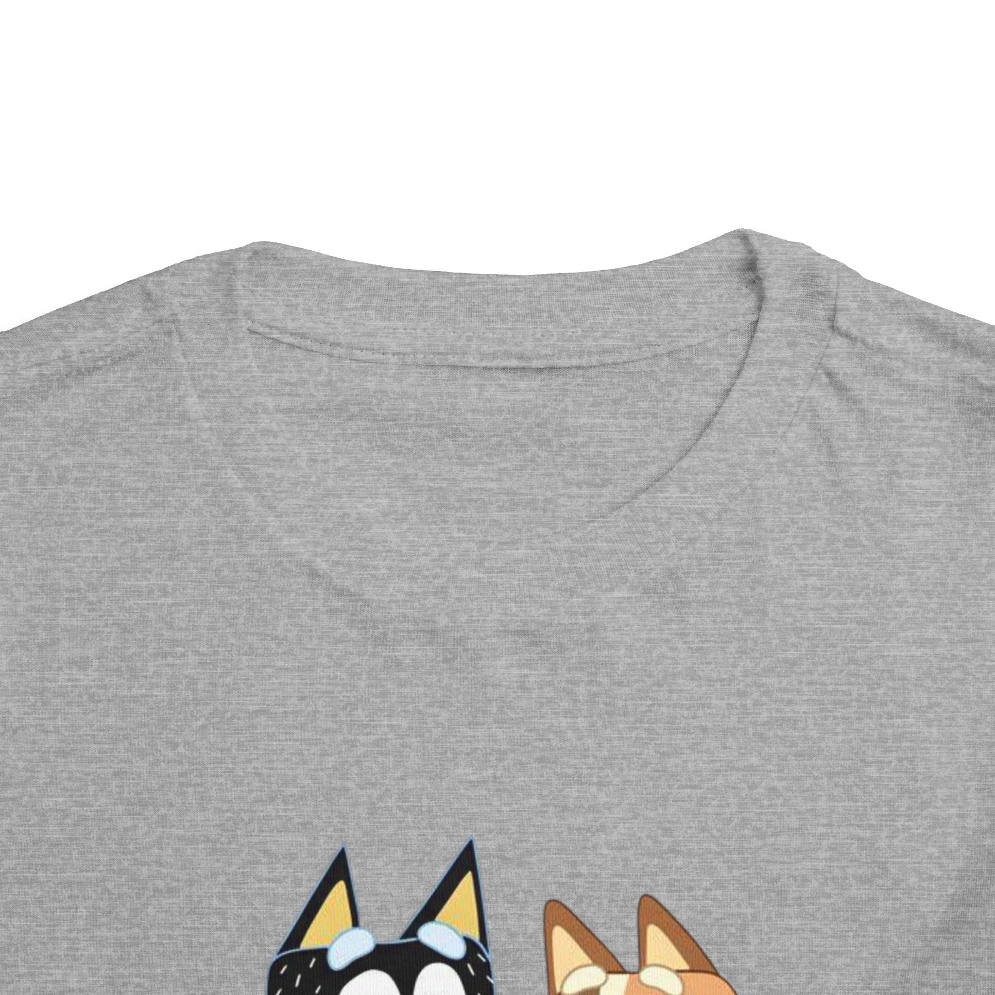 Toddler Tee — Cute Cartoon Bluey Family Kids Shirt