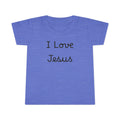 I Love Jesus Toddler T-Shirt — Christian Baby Tee, Religious Kids Apparel