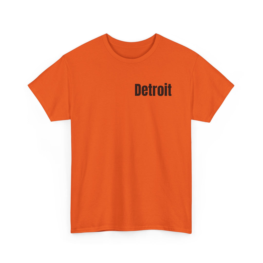 Detroit Born & Raised T‑Shirt — 'Born & Raised in Detroit, Don't F**k Around & Find Out' City Pride Tee