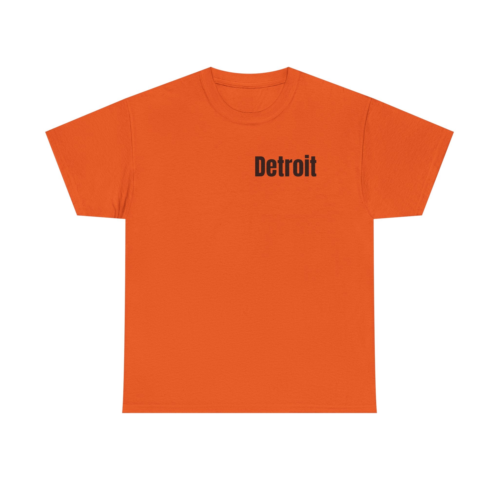 Detroit Born & Raised T‑Shirt — 'Born & Raised in Detroit, Don't F**k Around & Find Out' City Pride Tee