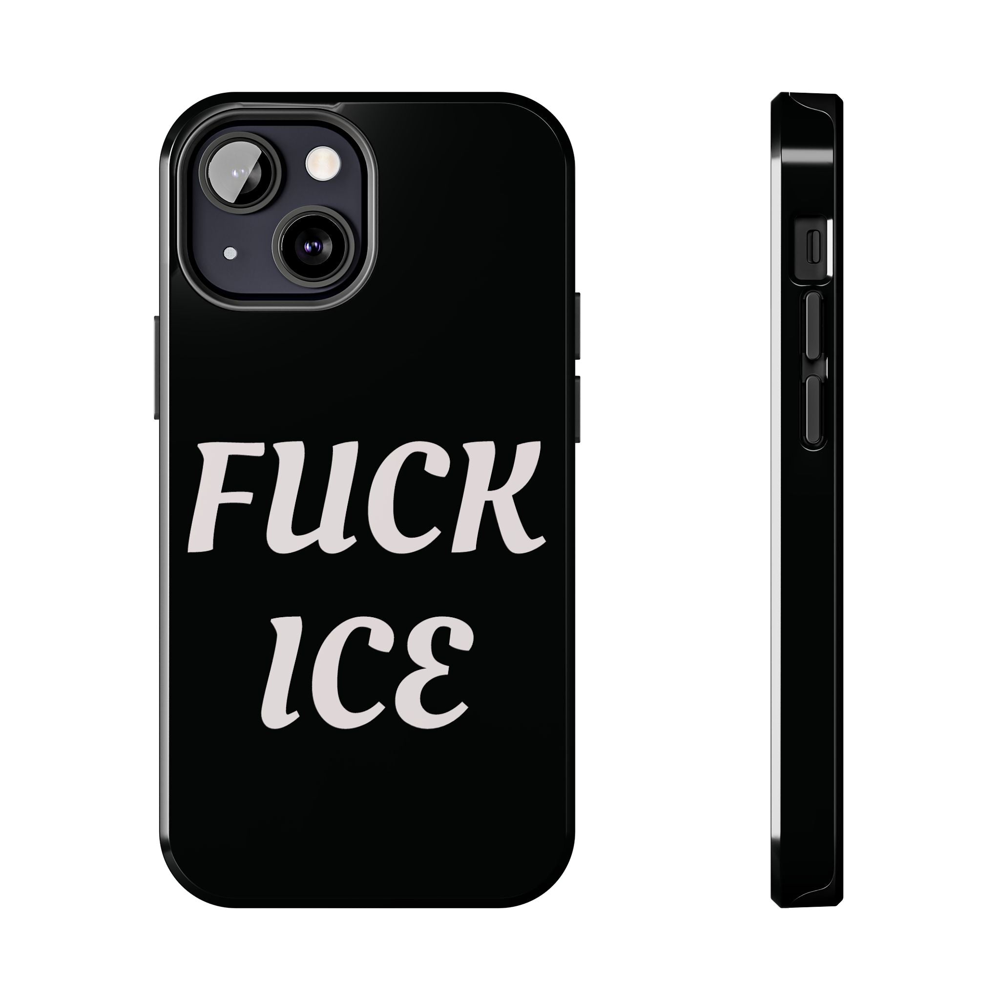 Phone Case — Bold “FUCK ICE” Political Statement Protective Case