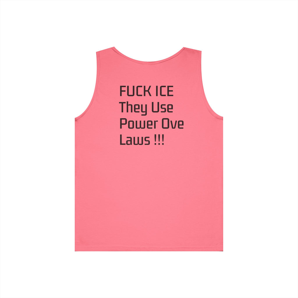 Tank Top — “FUCK ICE” Bold Statement Protest Vest