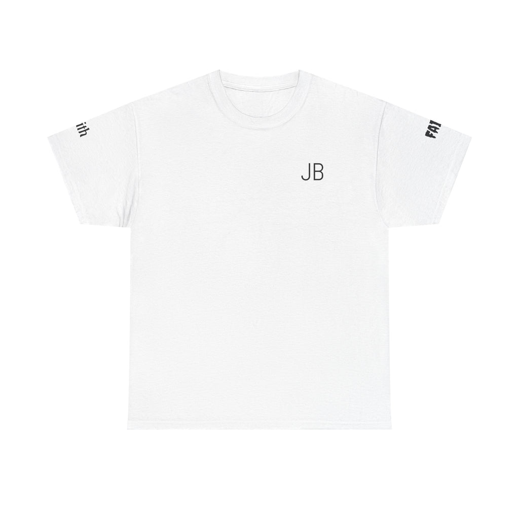 Graphic T-Shirt — "Never Say Never" Back Text Tee