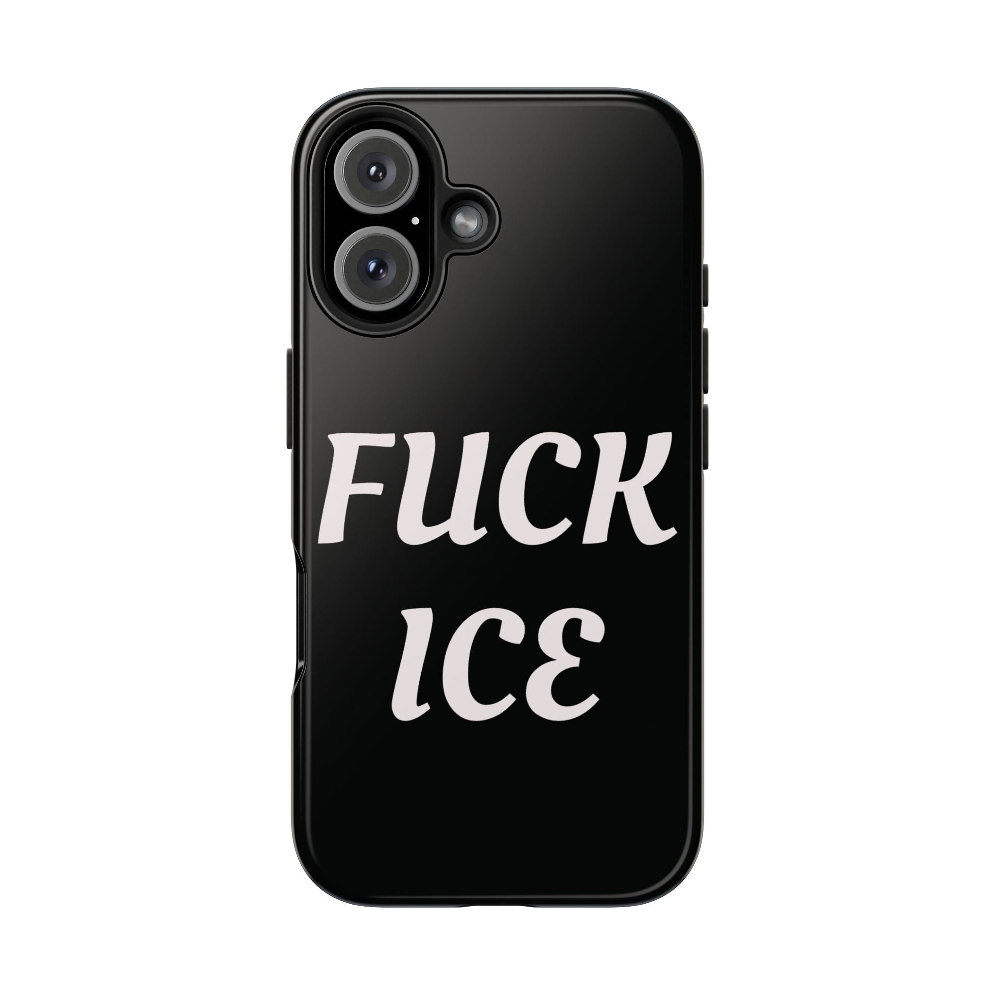 Phone Case — Bold “FUCK ICE” Political Statement Protective Case