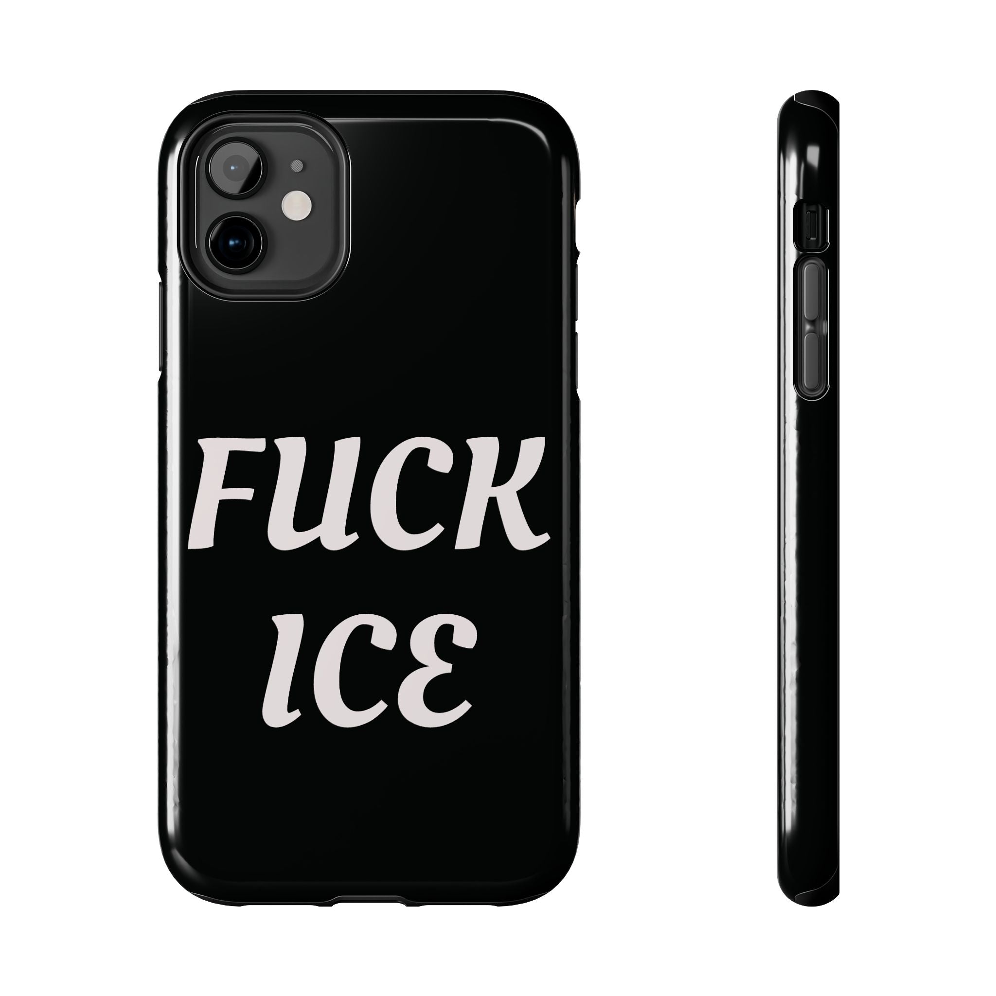 Phone Case — Bold “FUCK ICE” Political Statement Protective Case