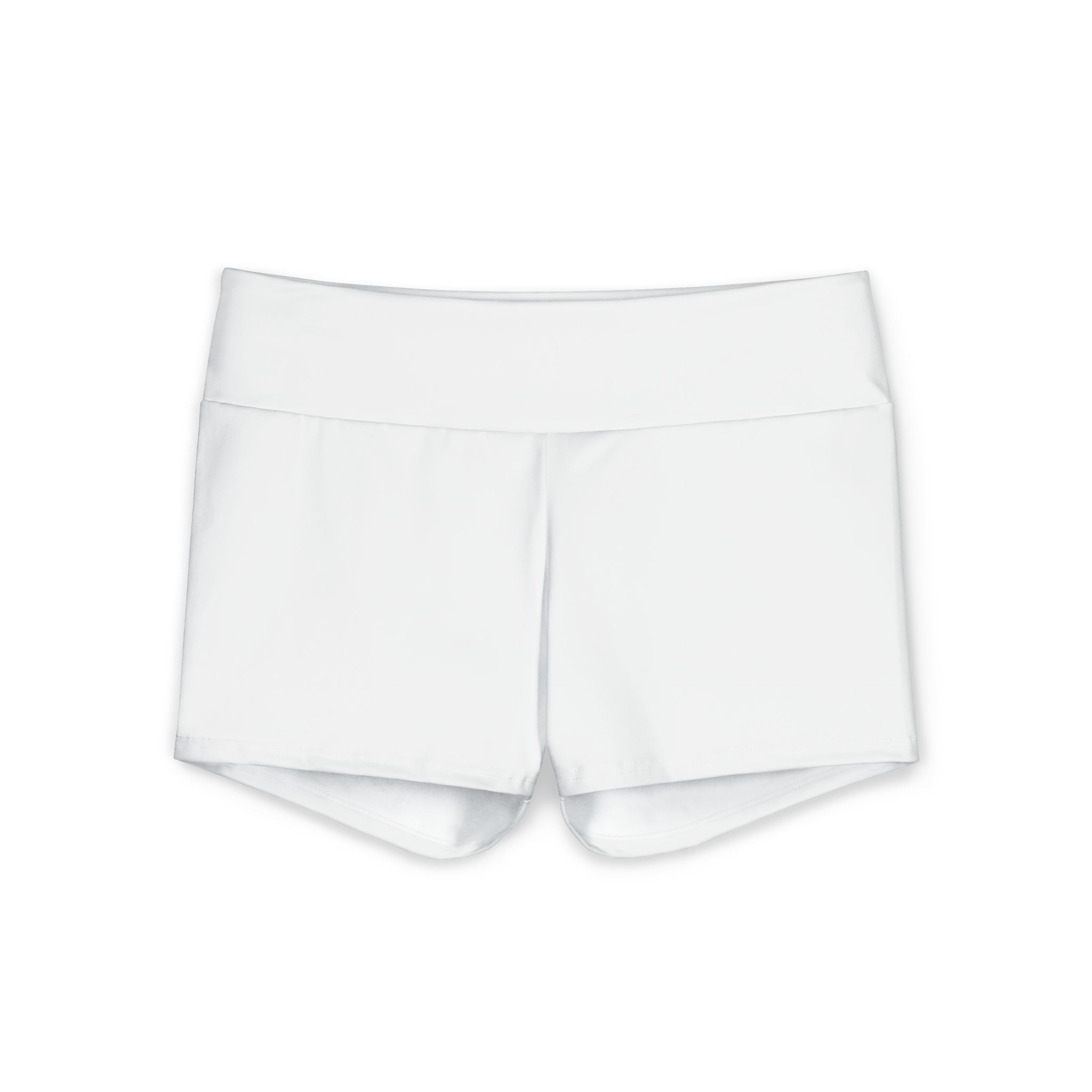 Butterfly Yoga Shorts — Women's Lightweight Polyester Activewear