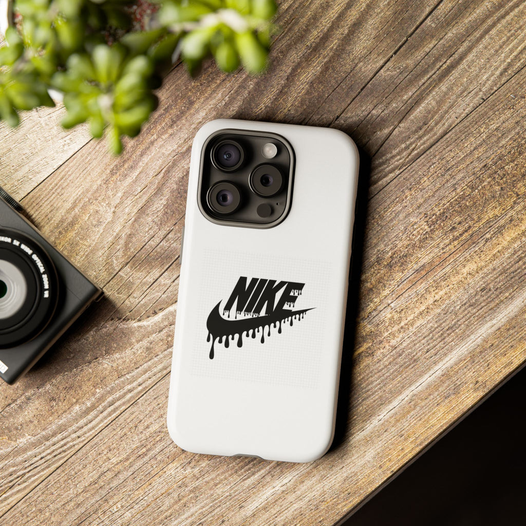 Phone Case — Dripping Nike Swoosh Graphic Tough Protective Case