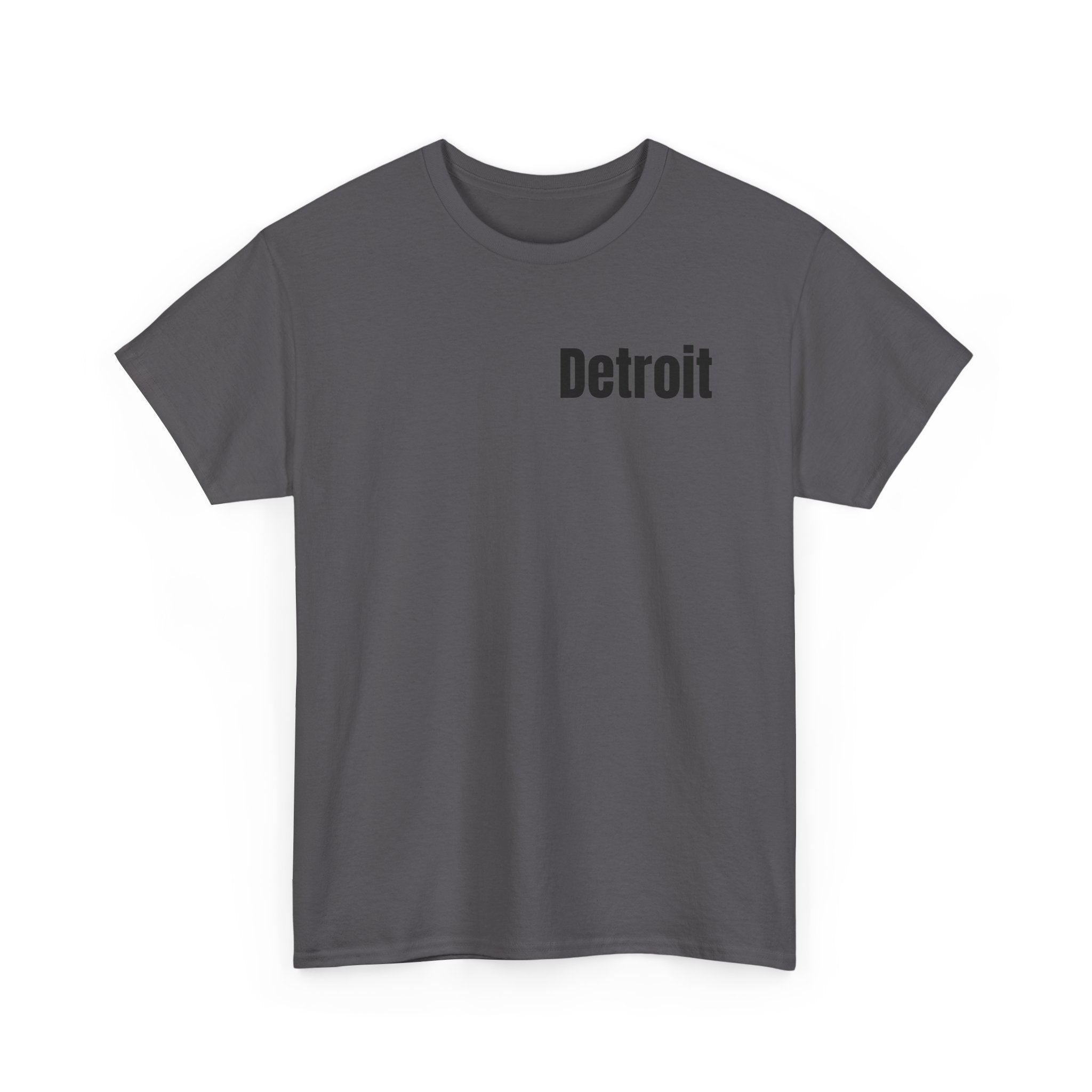 Detroit Born & Raised T‑Shirt — 'Born & Raised in Detroit, Don't F**k Around & Find Out' City Pride Tee