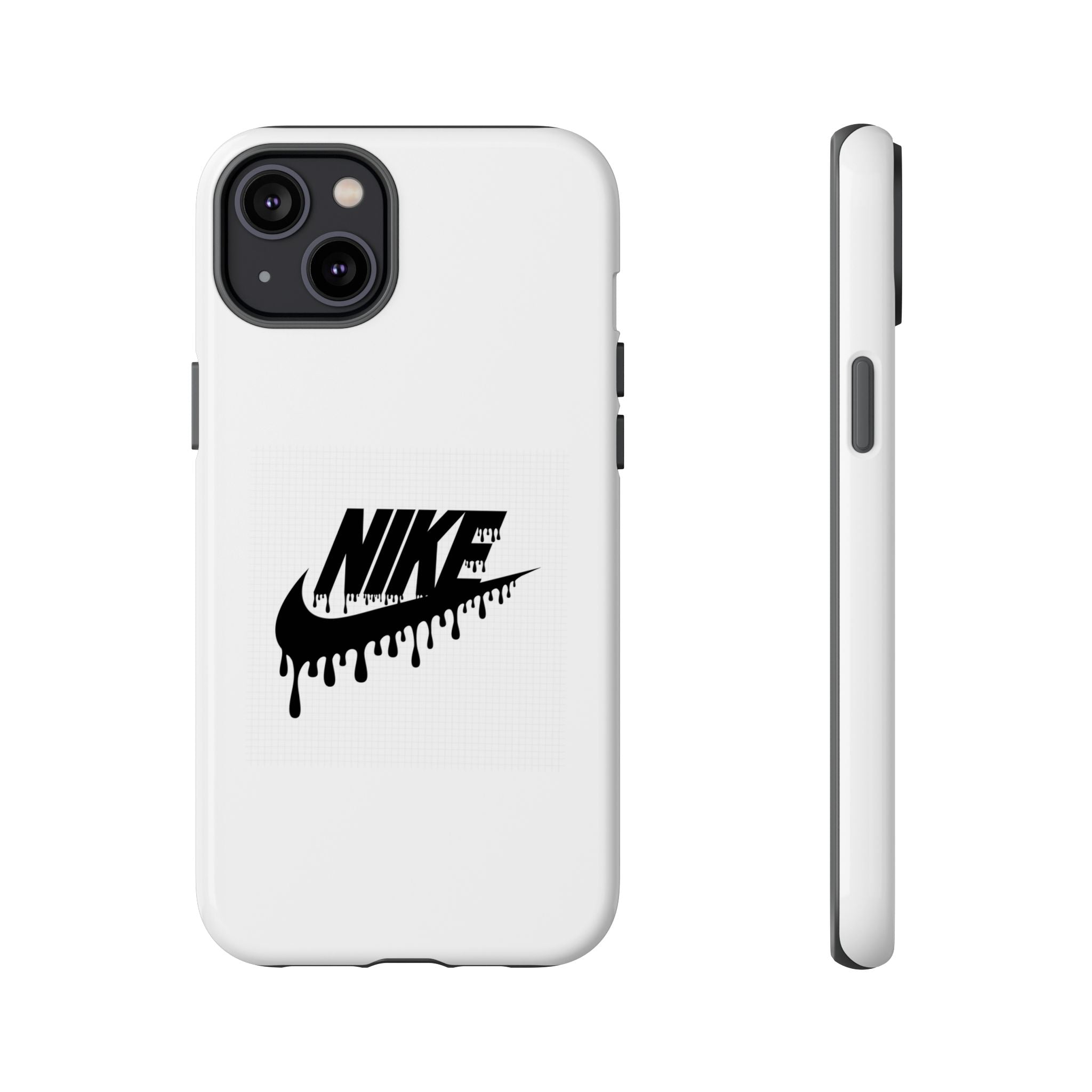 Phone Case — Dripping Nike Swoosh Graphic Tough Protective Case