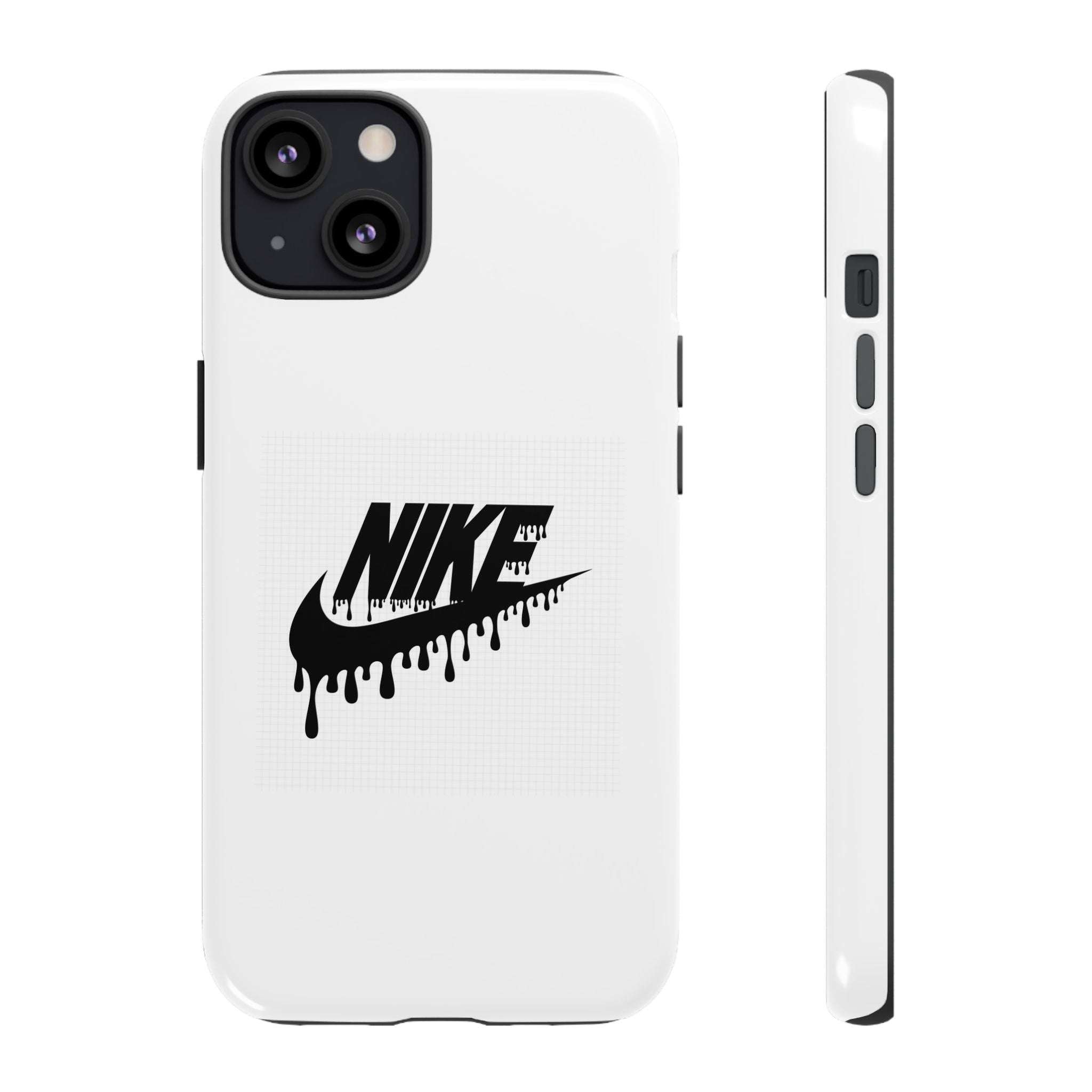 Phone Case — Dripping Nike Swoosh Graphic Tough Protective Case