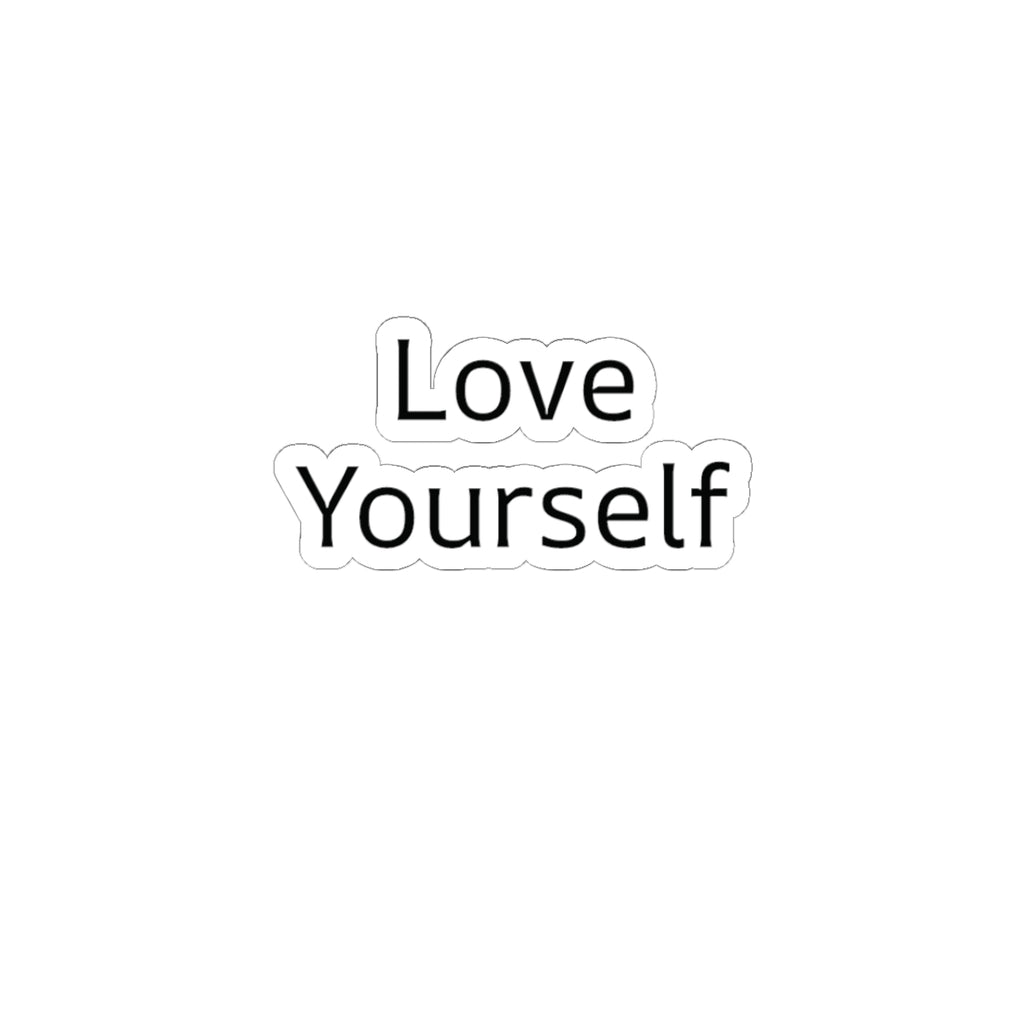 Love yourself Sticker - Kiss-Cut Music Fan Decal