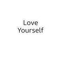 Love yourself Sticker - Kiss-Cut Music Fan Decal