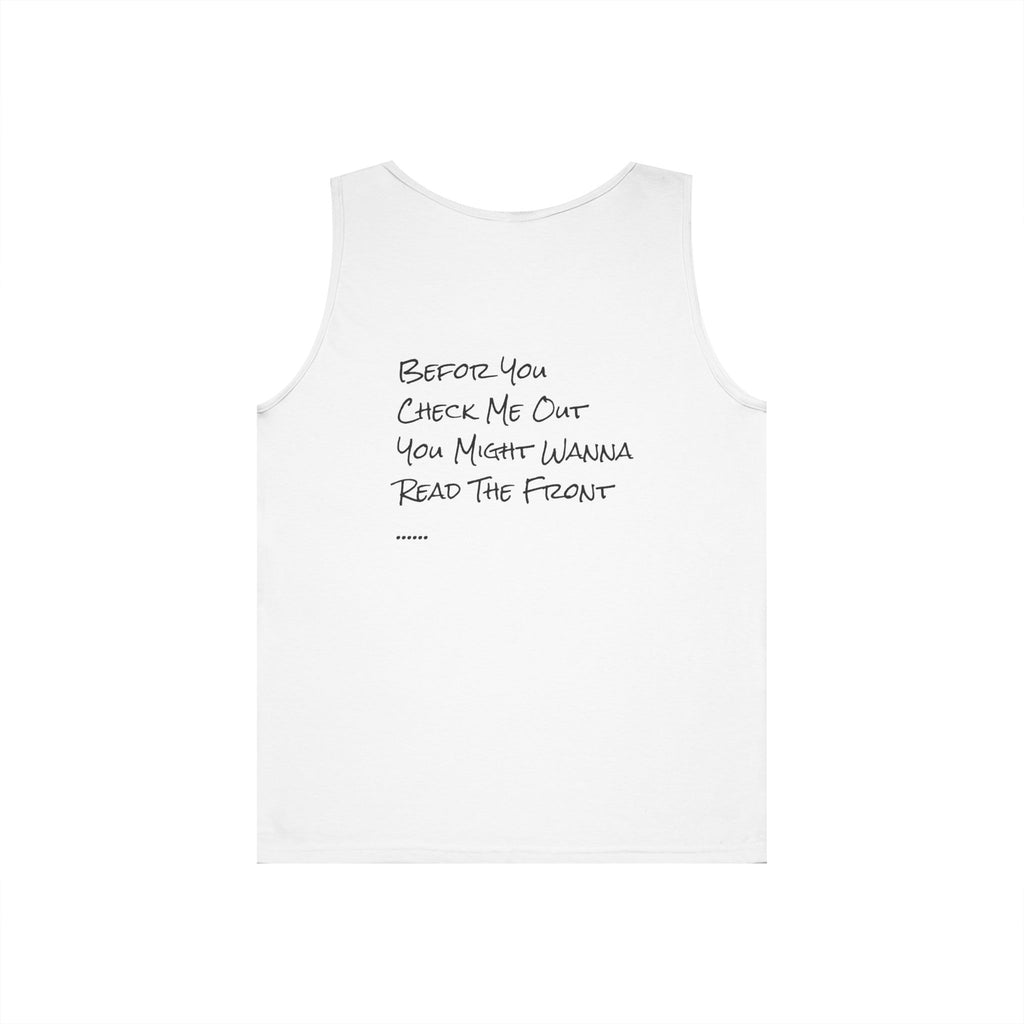 Tank Top — "I’m Single! Can You Handle My Crazy?" Minimal Script Summer Vest